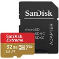 SanDisk Extreme MicroSDHC UHS-I-kaart SDSQXAF-032G-GN6MA - 32GB