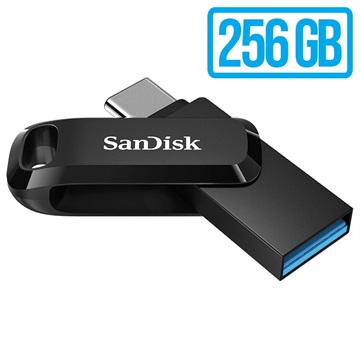 SanDisk Ultra Dual Drive Go USB Type-C Flash Drive - SDDDC3-256G-G46 - 256GB