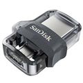 SanDisk Ultra Dual Drive m3.0 Flash Drive SDDD3-128G-G46 - 128GB