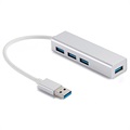Sandberg 333-88 USB 3.0 Hub - Windows, MacOS - Zilver