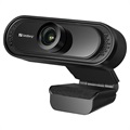 Sandberg Saver 1080p Webcam met Microfoon - Zwart