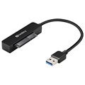 Sandberg USB 3.0 naar SATA Link Harde Schijf Adapter - Zwart