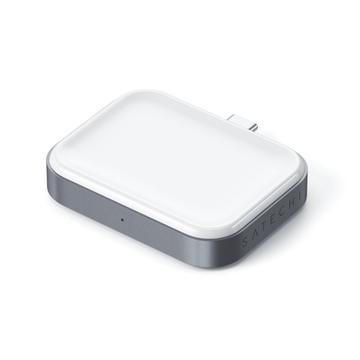 Satechi USB-C draadloze oplaadhouder voor AirPods - 5W - Wit