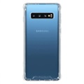 Samsung Galaxy S10 Krasbestendig Hybride Hoesje - Doorzichtig