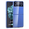 Krasbestendig Samsung Galaxy Z Flip4 5G Hybrid Hoesje - Doorzichtig