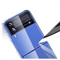 Krasbestendig Samsung Galaxy Z Flip4 5G Hybrid Hoesje - Doorzichtig