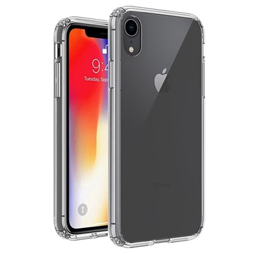 Krasbestendig iPhone XR Hybrid Hoesje - Doorzichtig