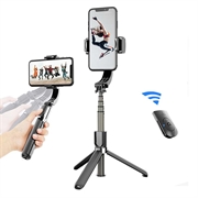 Selfiestick met gimbalstabilisator en statief L08