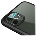 Shine&Protect 360 iPhone 11 Pro Max Hybride Hoesje - Zwart / Doorzichtig