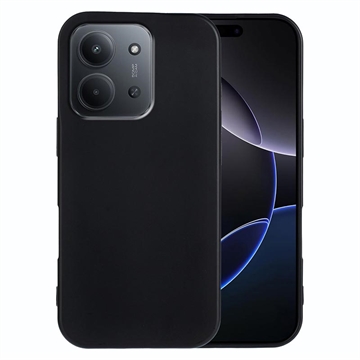 Xiaomi Redmi 15C 4G/Poco C85 4G Schokbestendig siliconen hoesje - Zwart