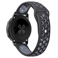 Samsung Galaxy Watch Active siliconen band - zwart / grijs