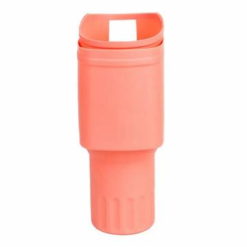 Siliconen beschermhoes met telefoonhouder voor Stanley Tumbler 40 oz - Oranje
