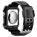 Apple Watch Series 1/2/3 siliconen sportbandje en hoesje - 42 mm