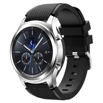Samsung Gear S3 siliconen sportpolsband - zwart