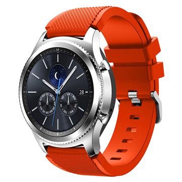 Samsung Gear S3 siliconen sportpolsband - oranje