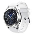 Samsung Gear S3 siliconen sportpolsband - wit