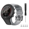 Siliconen band voor Suunto Ambit3 Peak/Sport/Vertical - Grijs