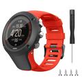 Siliconen band voor Suunto Ambit3 Peak/Sport/Vertical - Rood