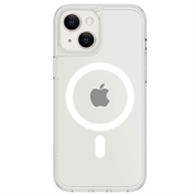 iPhone 15 Plus Skech Crystal Hybride Hoesje met MagSafe - Doorzichtig
