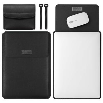 Slim Fit 3-in-1 universele beschermhoes voor tablets/laptops - 13" - Zwart