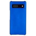 Google Pixel 7a Geruberiseerd Kunststof Cover - Blauw