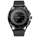 Smartwatch met Bloeddruk- en O2-sensor H8S - Siliconen Band - Zwart