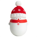 Snowman 2-in-1 draagbare handwarmer / powerbank - rood