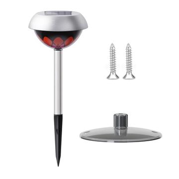 Zonnebloem Projectielamp F10 voor tuin en patio - Zilver