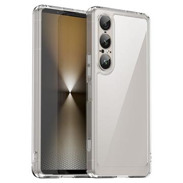 Sony Xperia 1 VII Anti-schok Hybride Hoesje - Durchsichtig