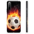 Sony Xperia 10 III TPU Case - Football Flame