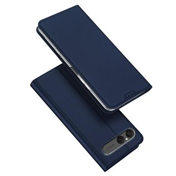 Sony Xperia 10 VII Dux Ducis Skin Pro Flip Hoesje - Blauw