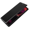 Sony Xperia 5 III Flip Case - Koolstofvezel - Zwart