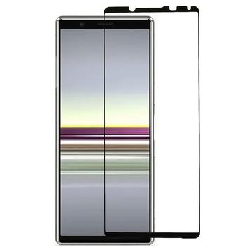 Sony Xperia 5 V Full Cover Glazen Screenprotector - Zwarte Rand