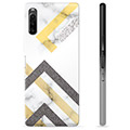 Sony Xperia L4 TPU Case - Abstract Marmer