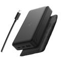 Spigen EA3030 30000mAh Power Bank met 2x USB-C & USB-A poorten - Zwart