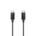 Spigen EB6020CC Essentiële USB-C kabel - 200cm/60W - Zwart