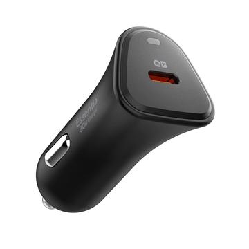 Spigen Essential EV301 30W USB-C autolader - zwart