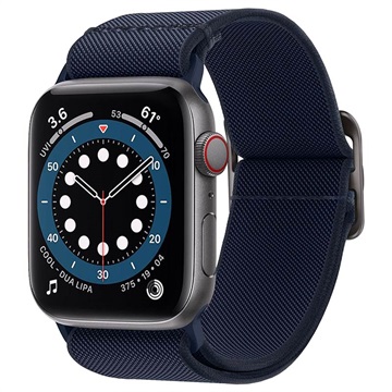 Spigen Fit Lite Apple Watch Series SE/6/5/4/3 Band - 42mm, 44mm - Marineblauw