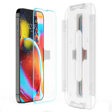 Spigen Glas.tR Ez Fit iPhone 13/13 Pro Screenprotector van gehard glas
