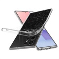 Spigen Liquid Crystal Glitter Samsung Galaxy S22 Ultra 5G Hoesje - Doorzichtig