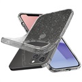 Spigen Liquid Crystal Glitter iPhone 12/12 Pro Hoesje - Doorzichtig