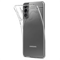 Spigen Liquid Crystal Samsung Galaxy S21 5G TPU Hoesje - Doorzichtig
