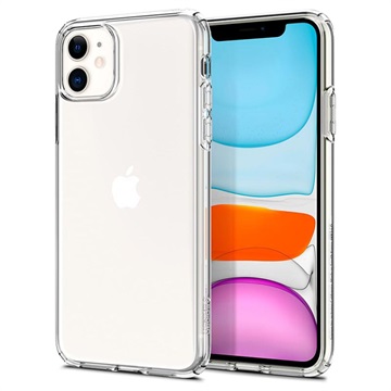 Spigen Liquid Crystal iPhone 11 TPU Hoesje - Doorzichtig