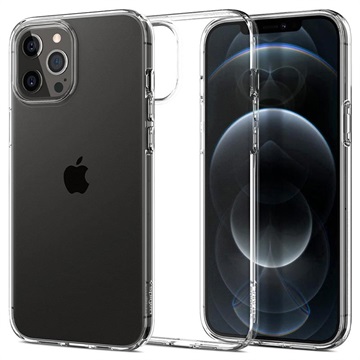 Spigen Liquid Crystal iPhone 12/12 Pro TPU Case - Doorzichtig