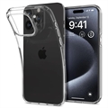 iPhone 15 Pro Max Spigen Liquid Crystal TPU Case - Doorzichtig