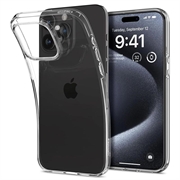 iPhone 15 Pro Max Spigen Liquid Crystal TPU Case - Doorzichtig
