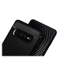 Spigen Rugged Armor Samsung Galaxy S10 Hoesje - Zwart