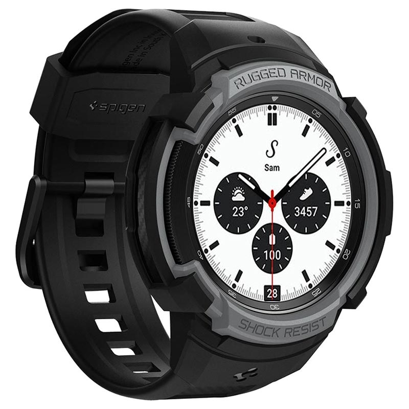 Spigen Rugged Armor Pro Samsung Galaxy Watch4 Classic TPU Case - 42mm