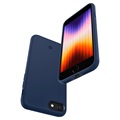 Spigen Silicone Fit iPhone 7/8/SE (2020)/SE (2022) Hoesje - Marineblauw