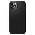 Spigen Thin Fit iPhone 12/12 Pro Hoesje - Zwart